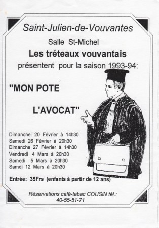 1994 - MON POTE L'AVOCAT